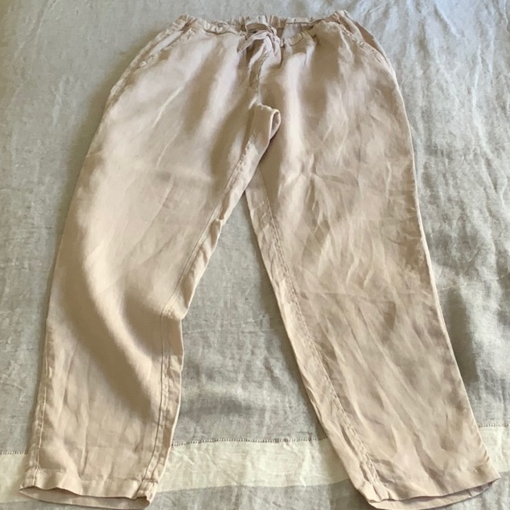 CP Shades drawstring linen trouser